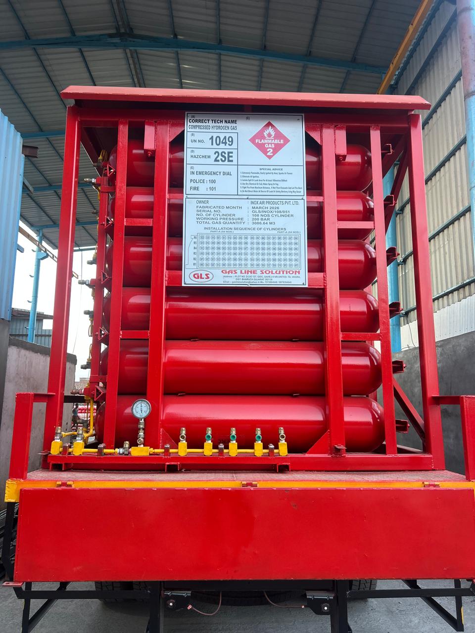 Industrial Gas Cascade